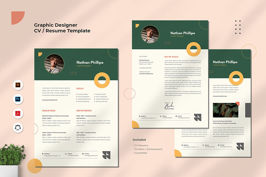 Graphic Designer Resume Sample / Graphic Design Resume